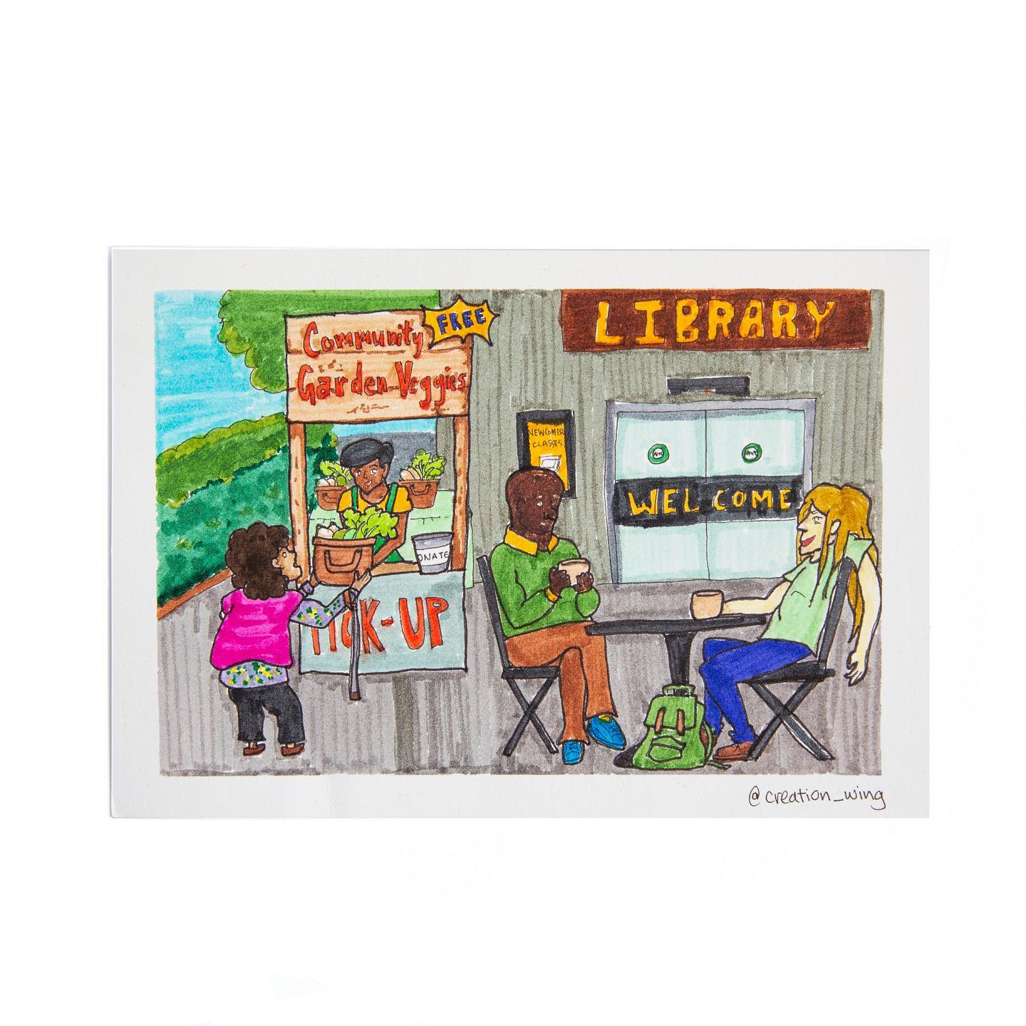 Creating Art with a Stranger