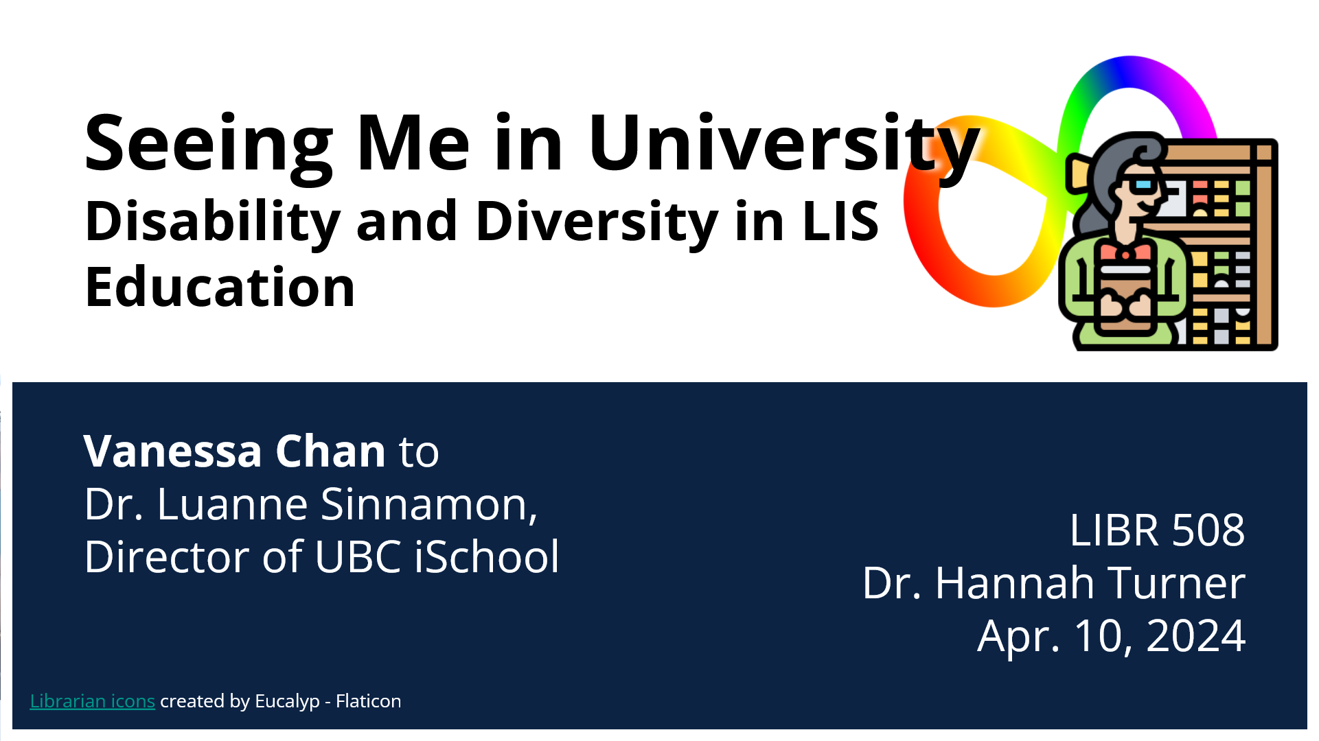 Disability Representation in Population & Curricula in  the MLIS Program